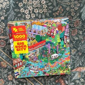Magic Puzzle Company Big Rock City 1000 Piece Jigsaw Puzzle Annika Brandow 2023